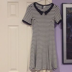 H&M Stripes women’s collar dress